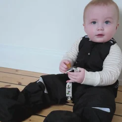 Barn Geggamoja Överdragsbyxor|Skal Och Regnkläder<Skalbyxa Baby svart