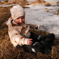 Barn Geggamoja Överdragsbyxor|Skal Och Regnkläder<Skalbyxa Baby svart