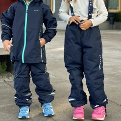 Barn Geggamoja Överdragsbyxor|Skal Och Regnkläder<Skalbyxa Marinblå