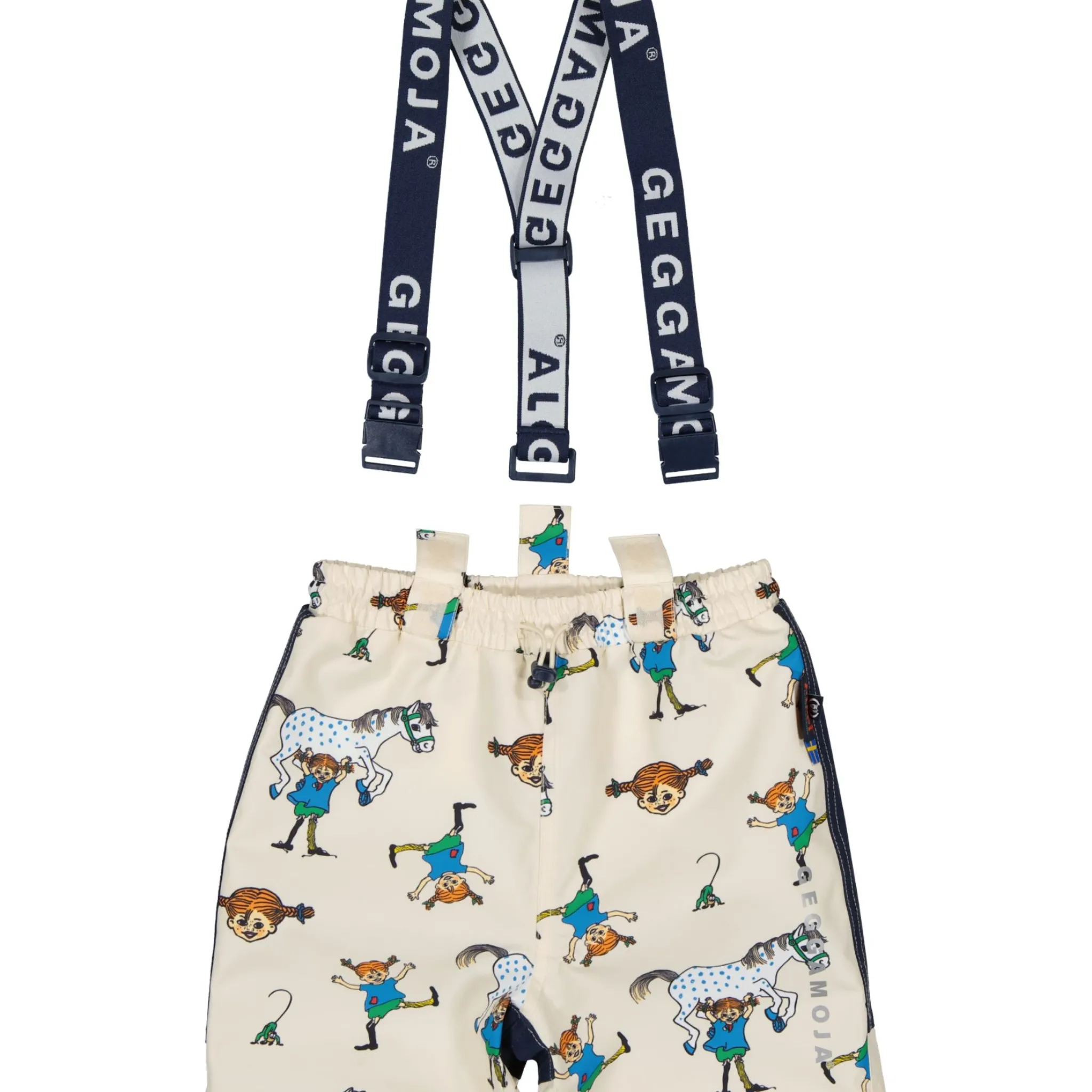 Barn Geggamoja Skal Och Regnkläder<Skalbyxa Pippi Långstump Beige