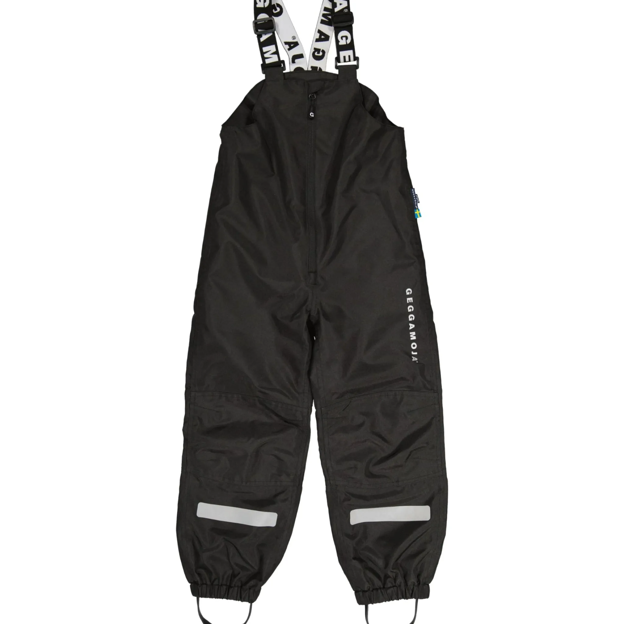 Barn Geggamoja Överdragsbyxor|Skal Och Regnkläder<Skalbyxor hög Svart