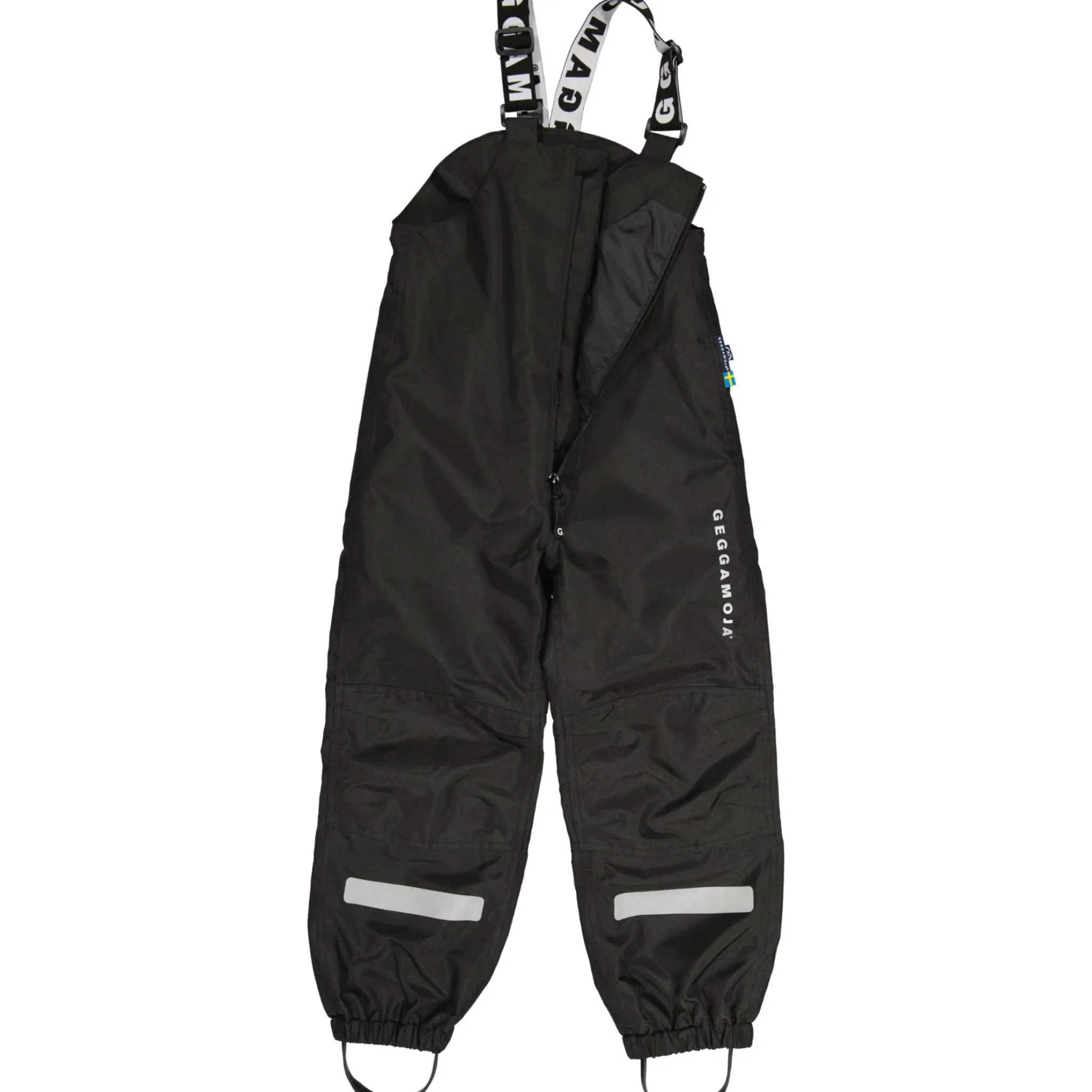 Barn Geggamoja Överdragsbyxor|Skal Och Regnkläder<Skalbyxor hög Svart