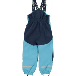 Barn Geggamoja Överdragsbyxor|Skal Och Regnkläder<Skalbyxor höga Ljusblå
