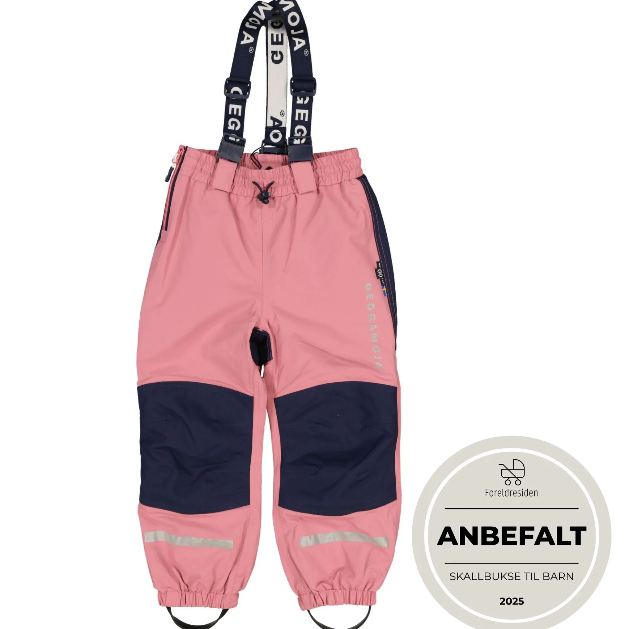 Barn Geggamoja Överdragsbyxor|Skal Och Regnkläder<Skalbyxor Rosa