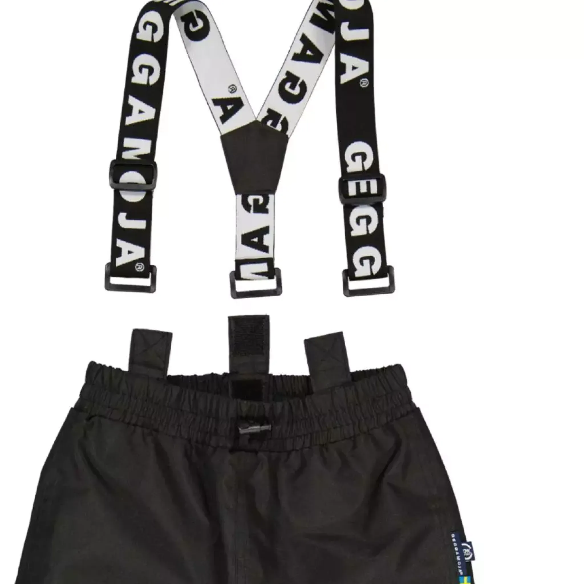 Barn Geggamoja Överdragsbyxor|Skal Och Regnkläder<Skalbyxor Svart