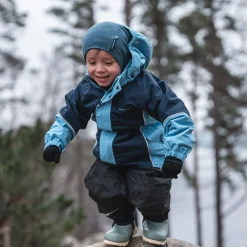 Barn Geggamoja Jackor|Skal Och Regnkläder<Skaljacka Blå