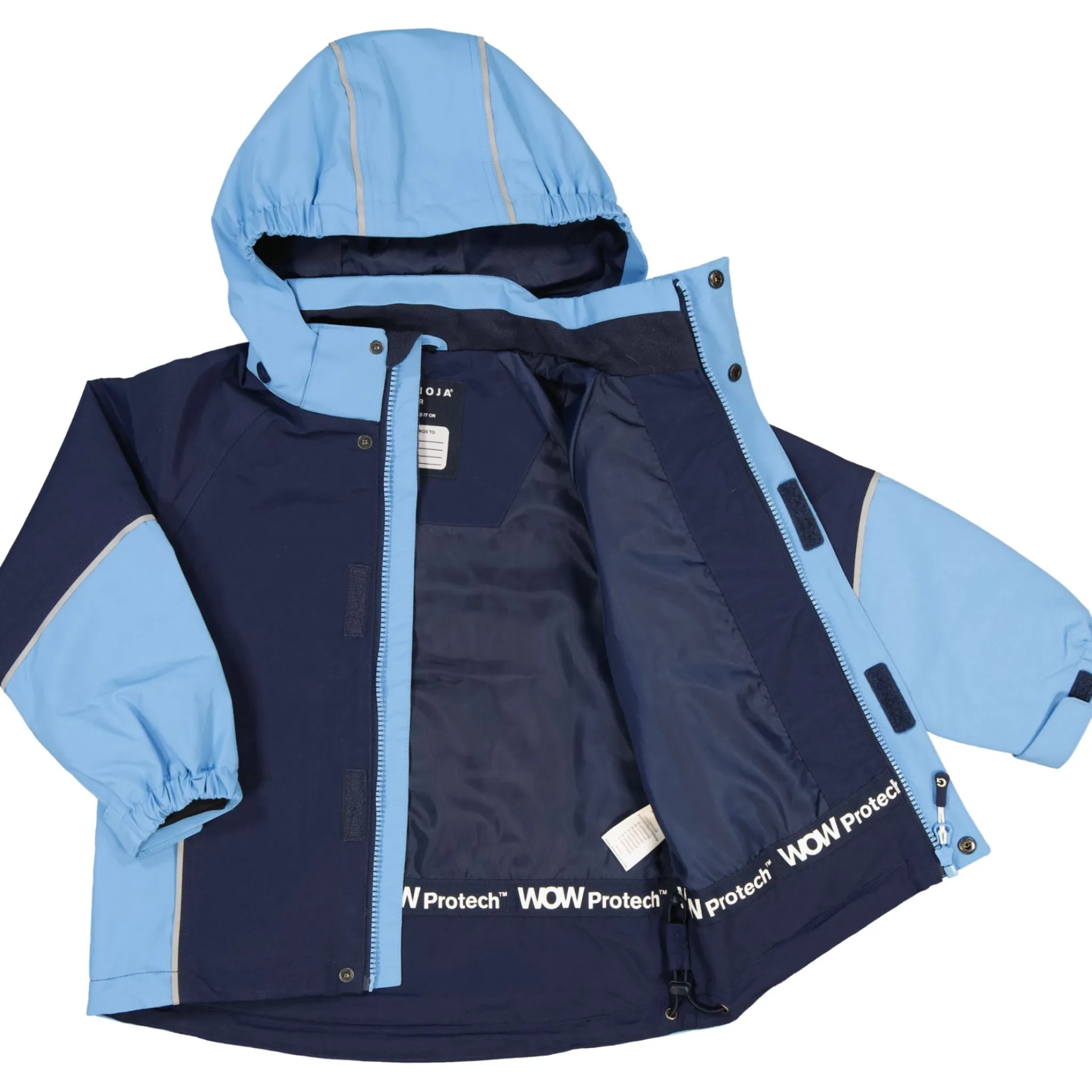 Barn Geggamoja Jackor|Skal Och Regnkläder<Skaljacka Blå