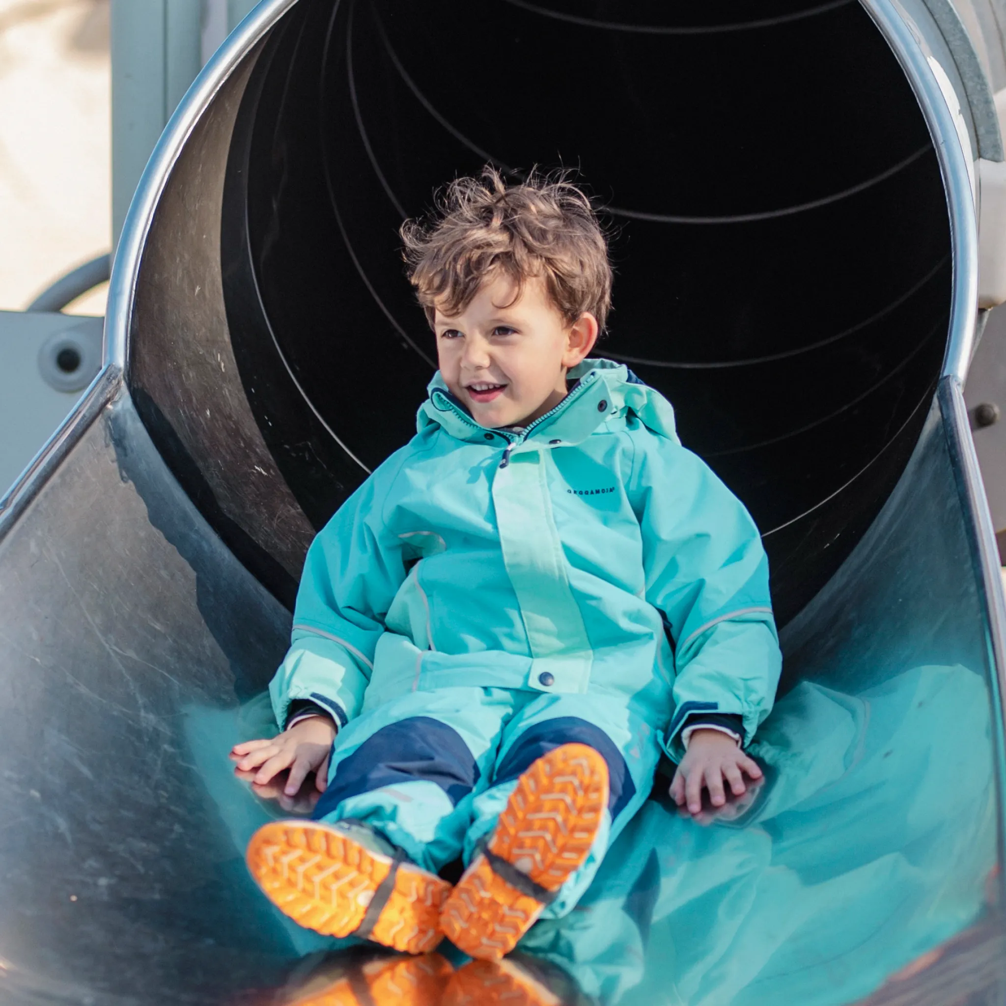 Barn Geggamoja Jackor|Skal Och Regnkläder<Skaljacka Mint