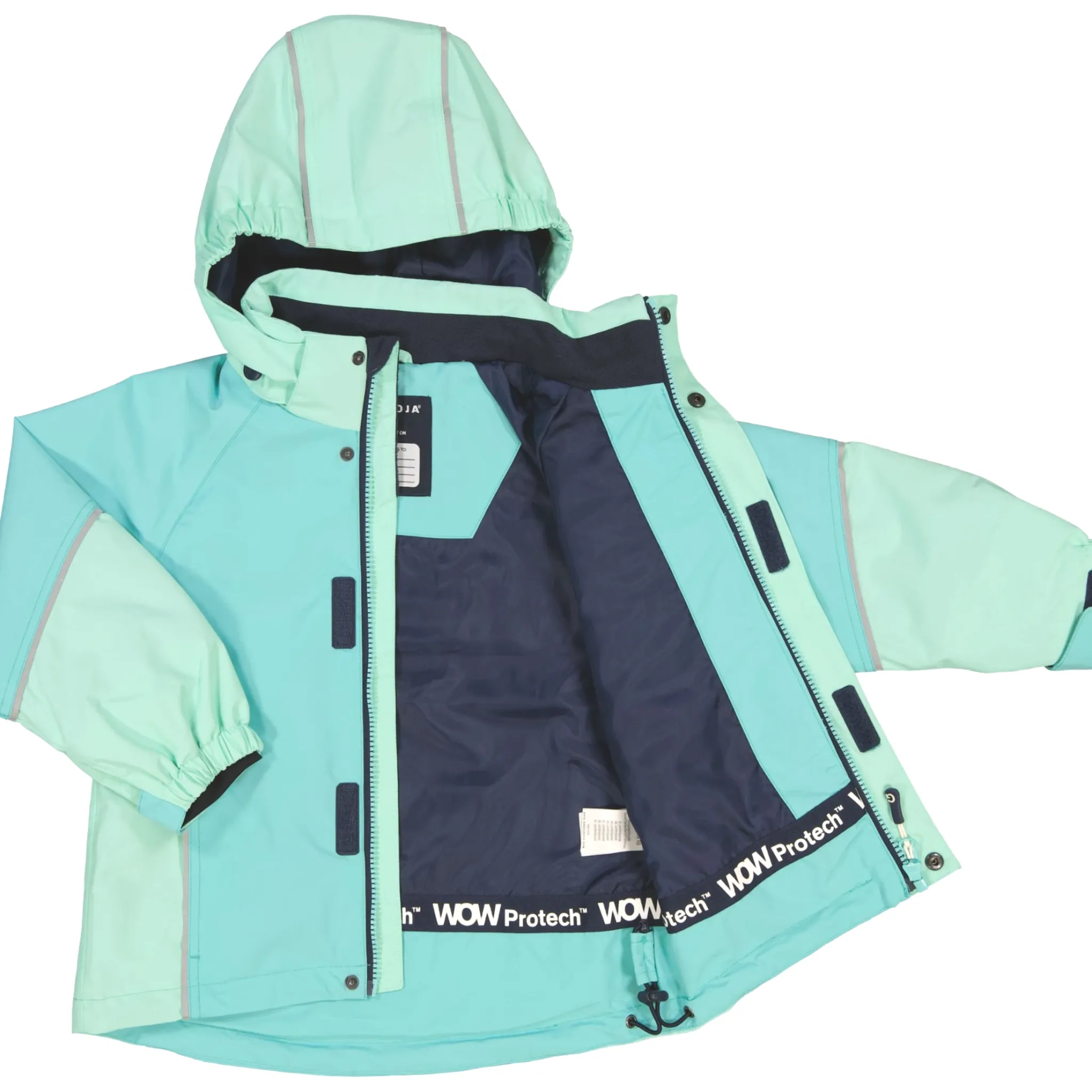 Barn Geggamoja Jackor|Skal Och Regnkläder<Skaljacka Mint