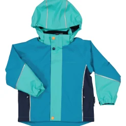 Barn Geggamoja Jackor|Skal Och Regnkläder<Skaljacka Petrol