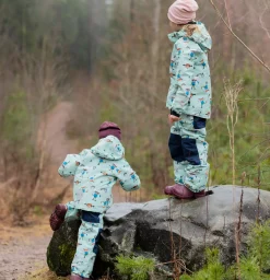 Barn Geggamoja Jackor|Skal Och Regnkläder<Skaljacka Pippi Långstrump Mint
