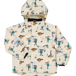 Barn Geggamoja Skal Och Regnkläder<Skaljacka Pippi Långstump Beige