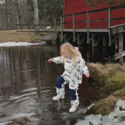 Barn Geggamoja Skal Och Regnkläder<Skaljacka Pippi Långstump Beige
