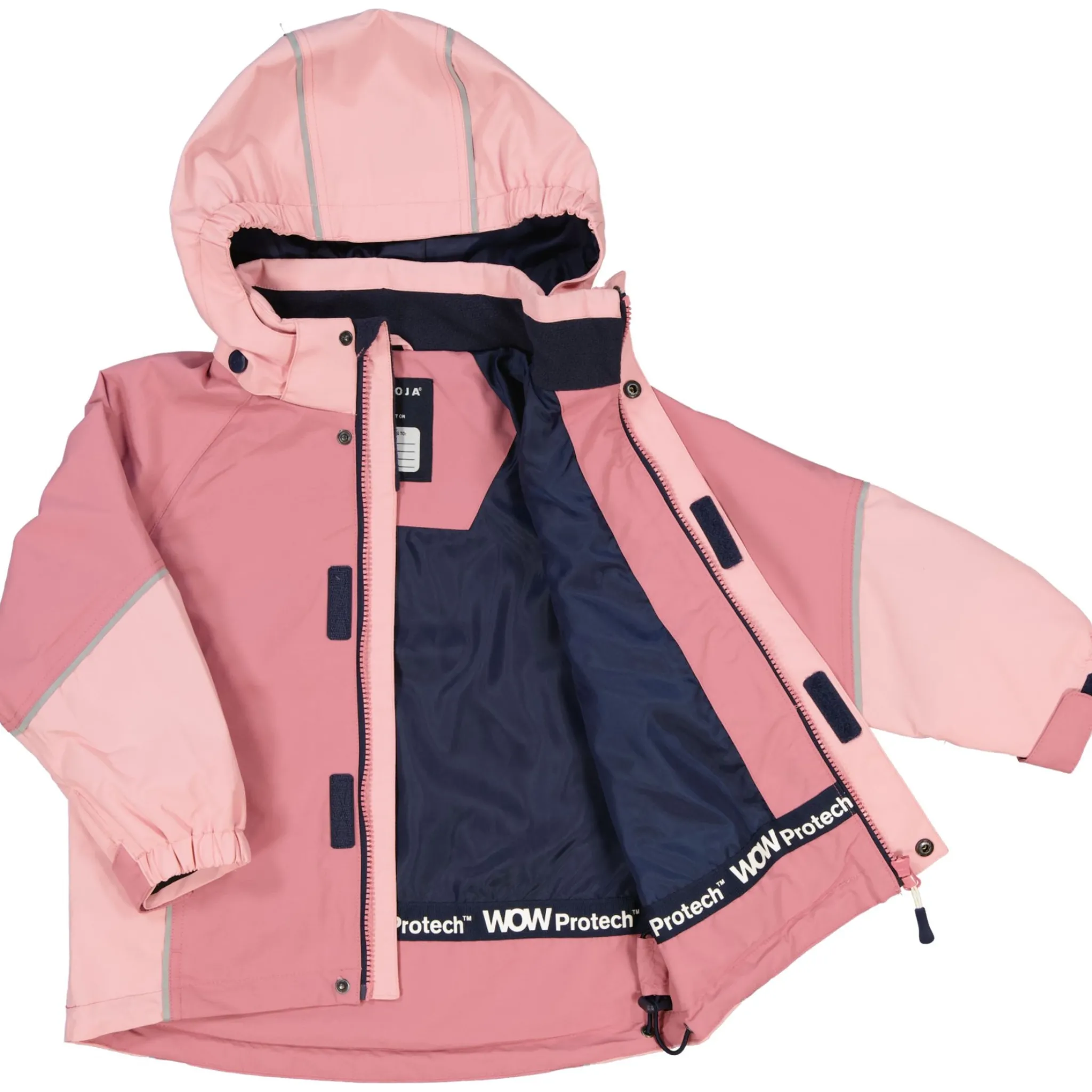 Barn Geggamoja Jackor|Skal Och Regnkläder<Skaljacka Rosa