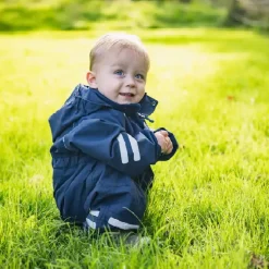 Barn Geggamoja Overaller|Skal Och Regnkläder<Skaloverall Marinblå