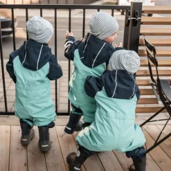 Barn Geggamoja Overaller|Skal Och Regnkläder<Skaloverall Mint