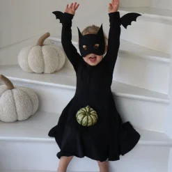 Barn Geggamoja Klänningar<Snurrkläninng Svart