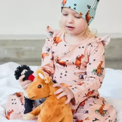 Barn Geggamoja Klänningar<Snurrklänning Mamma Mu och Kråkan Rosa