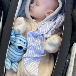 Barn Geggamoja Babyfiltar Och Snuttefiltar|Bambukläder<Snuttefilt Bambu Classic Grå/Vit