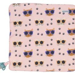 Barn Geggamoja Babyfiltar Och Snuttefiltar|Bambukläder<Snuttefilt Bambu Cool Cats Rosa