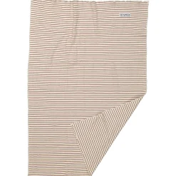 Barn Geggamoja Babyfiltar Och Snuttefiltar|Nyfödd<Snuttefilt i bomullsribb Vinröda ränder