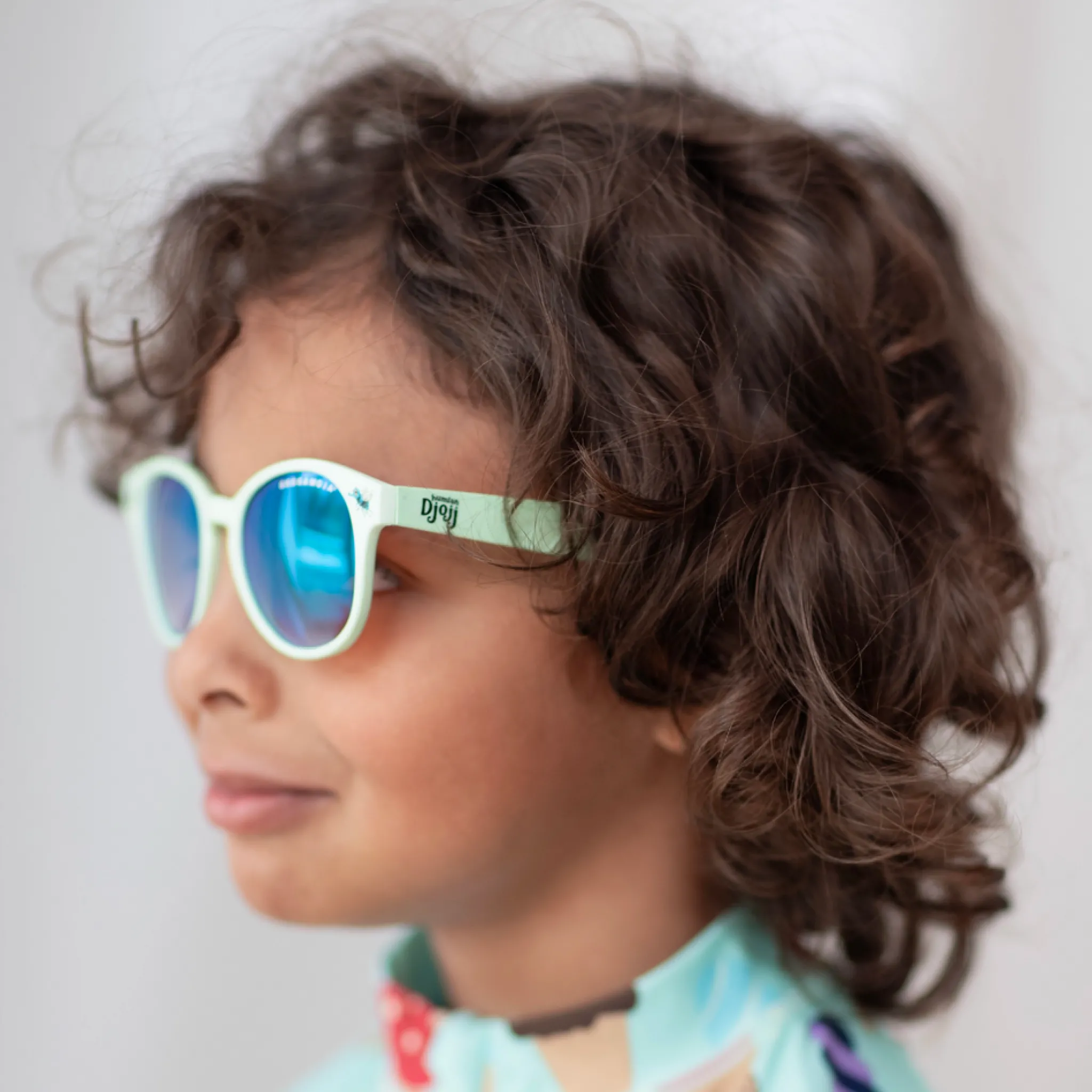 Geggamoja Solglasögon<Solglasögon 0-1,5 år Humlan Djojj Mint