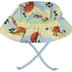 Barn Geggamoja Solhattar Och Kepsar<Solhatt Mamma Mu Och Kråkan Pastell