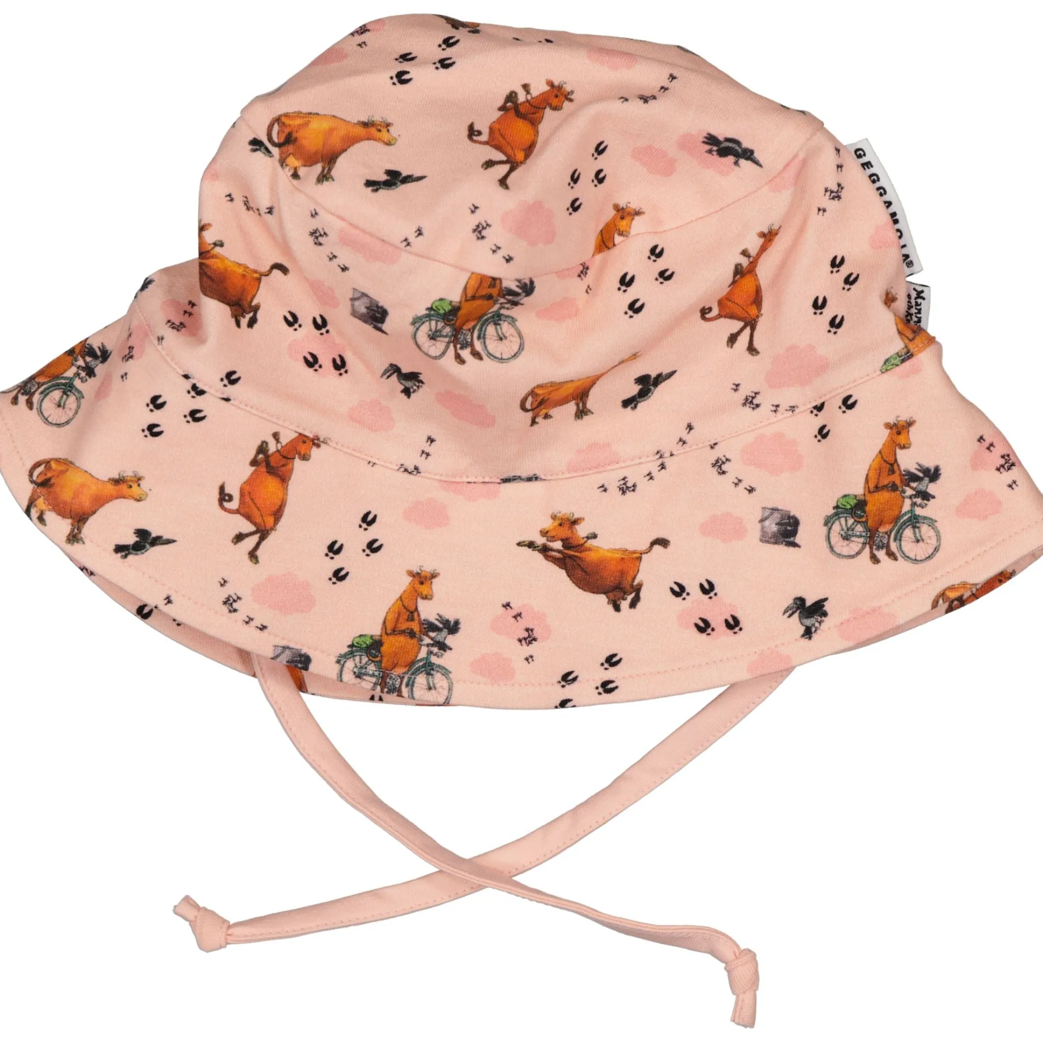 Barn Geggamoja Solhattar Och Kepsar<Solhatt Mamma Mu och Kråkan Rosa