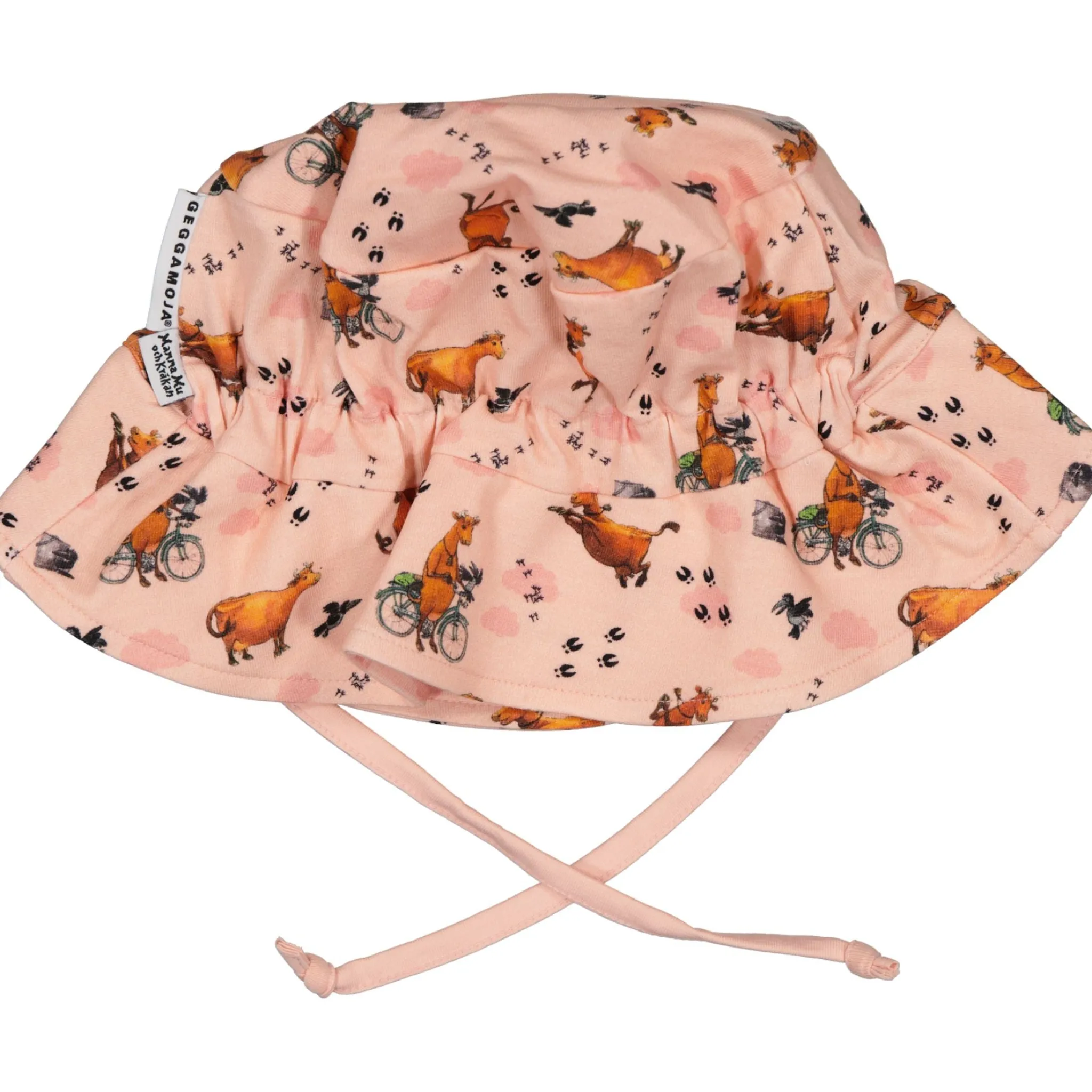 Barn Geggamoja Solhattar Och Kepsar<Solhatt Mamma Mu och Kråkan Rosa