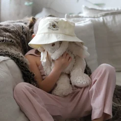 Barn Geggamoja Solhattar Och Kepsar<Solhatt Nature Beige