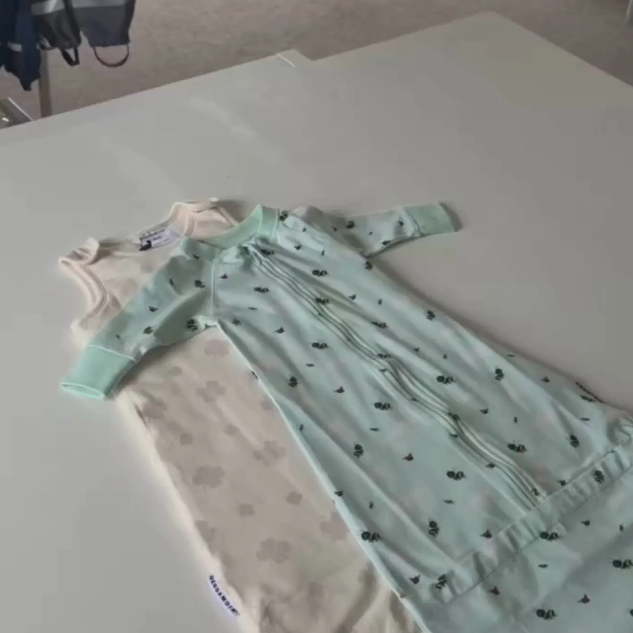 Barn Geggamoja Sovpåsar<Sovpåse Vadderad Classic Grön