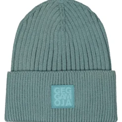 Barn Geggamoja Vintermössor<Stickad mössa Mint