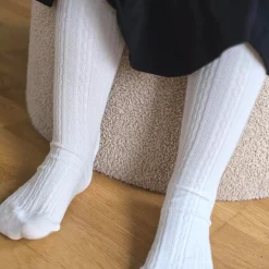 Barn Geggamoja Leggings Och Tights<Strumpbyxor stickade Offwhite