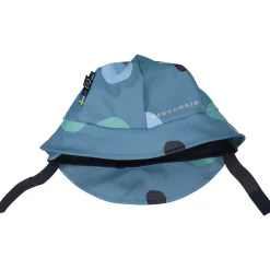 Barn Geggamoja Solhattar Och Kepsar<Sydväst /Regnhatt fodrad Prickig Blå