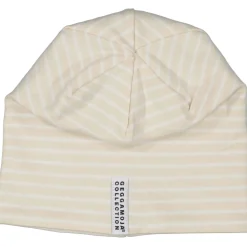 Barn Geggamoja Vintermössor<Topline fleecemössa Beige/Vit