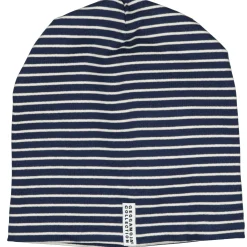 Barn Geggamoja Vintermössor<Topline Fleecemössa Navy/Beige