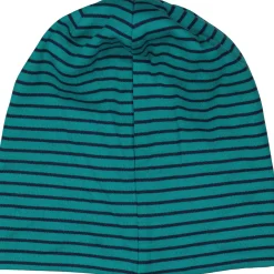 Barn Geggamoja Vintermössor<Topline fleecemössa Petrol/marinblå