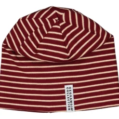 Barn Geggamoja Vintermössor<Topline fleecemössa Vinröd/peach