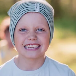 Barn Geggamoja Tunna Mössor<Topline mössa Grön/Navy