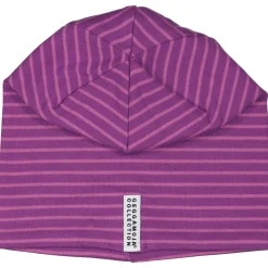 Barn Geggamoja Tunna Mössor<Topline mössa Mörklila/lila