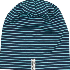 Barn Geggamoja Tunna Mössor<Topline Mössa Navy/Turkos