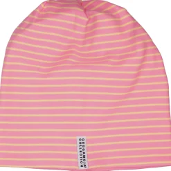 Barn Geggamoja Tunna Mössor<Topline mössa rosa/gul