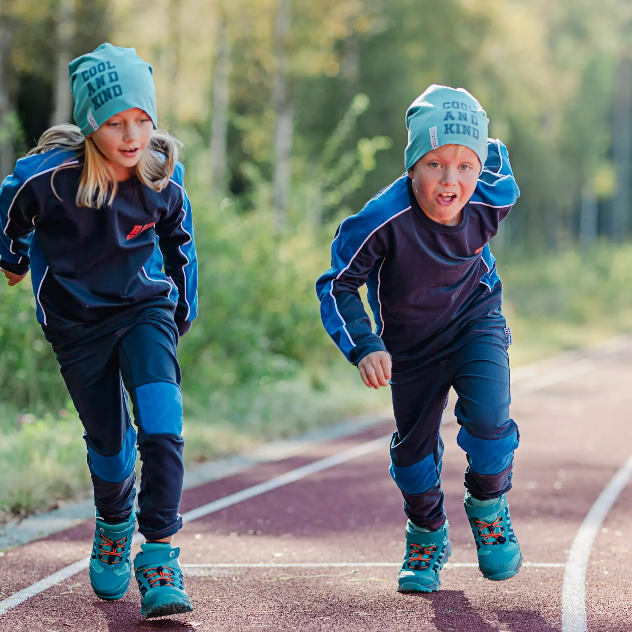 Barn Geggamoja Byxor<Treggings Aaron Navy