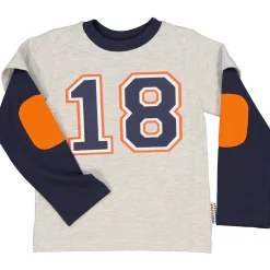 Barn Geggamoja Tröjor<Tröja Aaron Grå