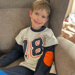 Barn Geggamoja Tröjor<Tröja Aaron Grå