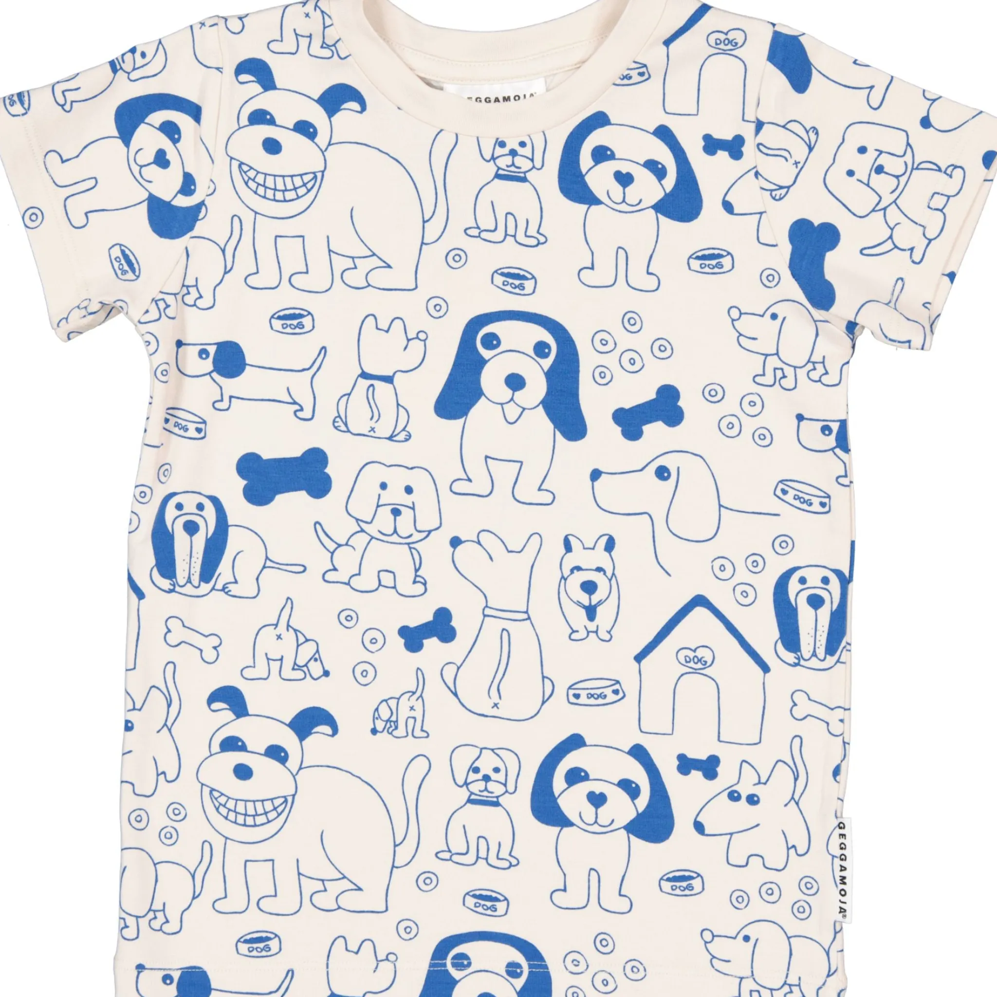 Barn Geggamoja T-Shirts|Bambukläder<T-Shirt Bambu Dogs