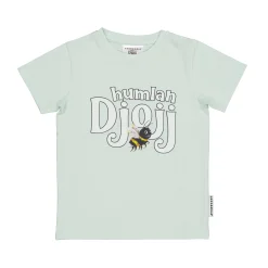 Barn Geggamoja T-Shirts<T-shirt logga Humlan Djojj Mint