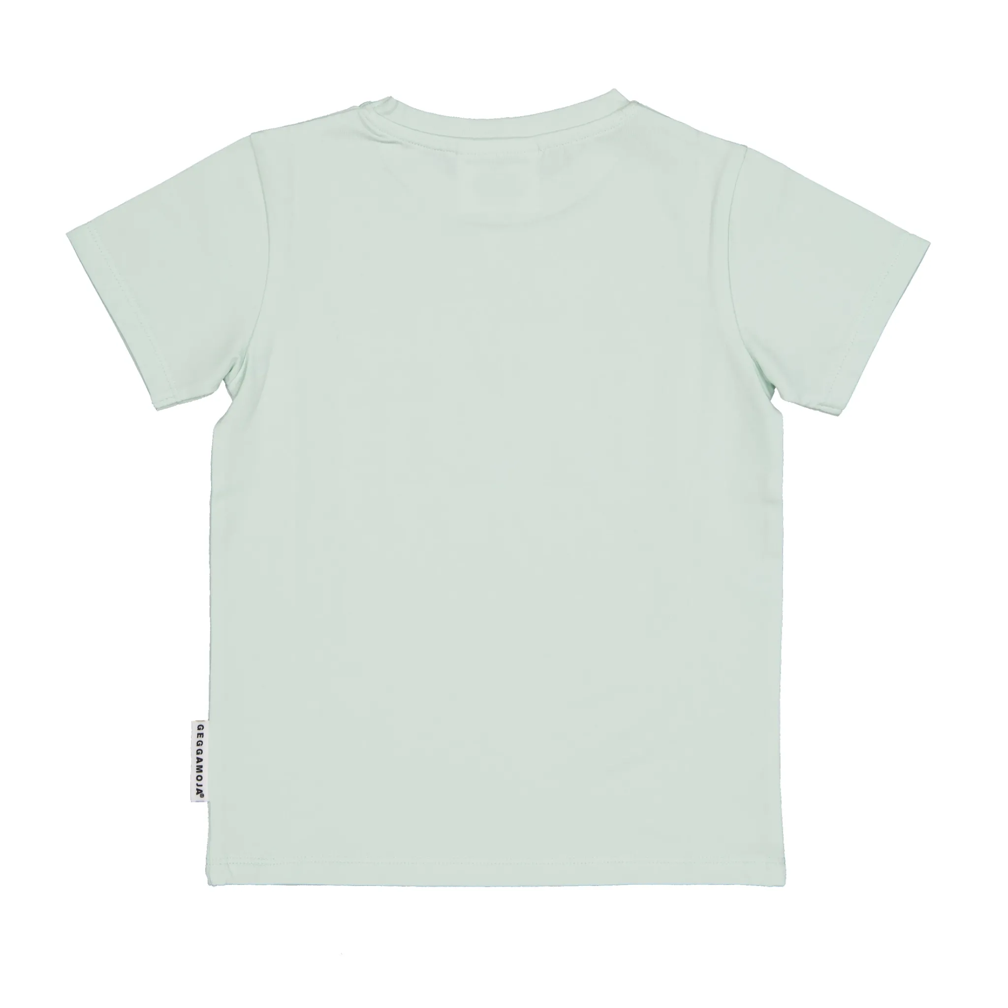 Barn Geggamoja T-Shirts<T-shirt logga Humlan Djojj Mint
