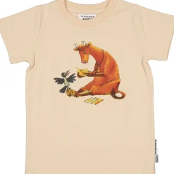 Barn Geggamoja T-Shirts<T-shirt Mamma Mu och Kråkan Beige