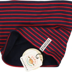 Barn Geggamoja Vintermössor|Fleecekläder<Tube fleece Pippi Långstrump Röd